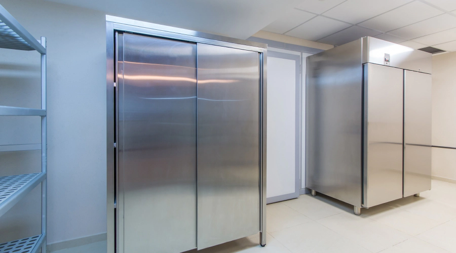 refrigerate services commercial fridge units in a kitchen